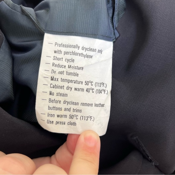 Ermenegildo Zegna Soft Wool Men's Blazer Sports Coat - Picture 10 of 10